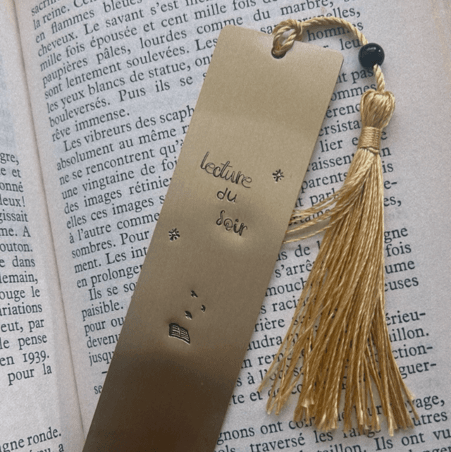 Marque-pages - Lecture du soir 